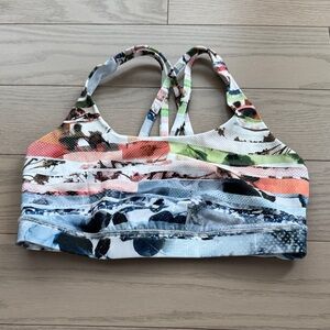 Size 8 Lululemon athletica Multicolor Sports Bra